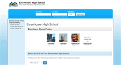 Desktop Screenshot of eisenhowerhighschool.net